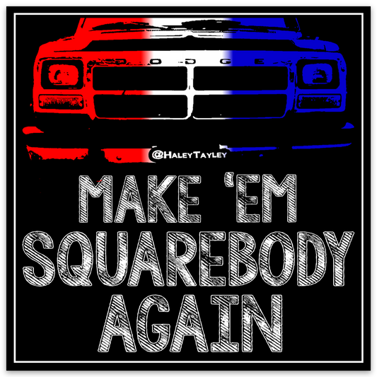 Make ‘Em Square - Sticker